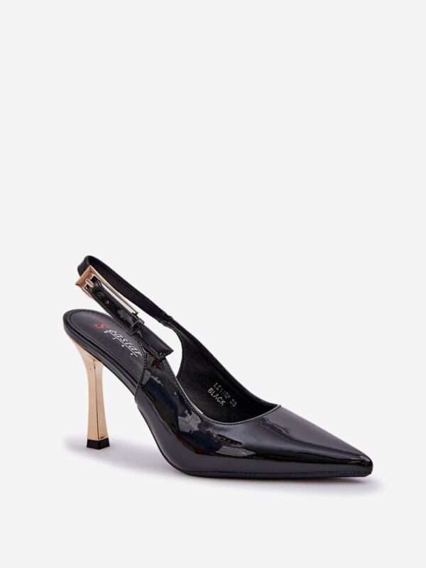 Szpilki Model Rivori LE116P Black - Step in style - obrazek 2