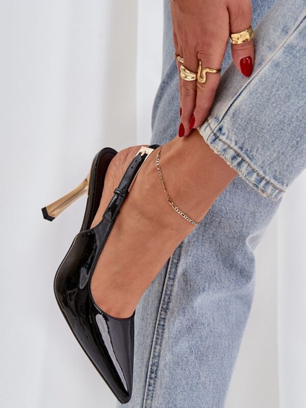 Szpilki Model Rivori LE116P Black - Step in style - obrazek 3