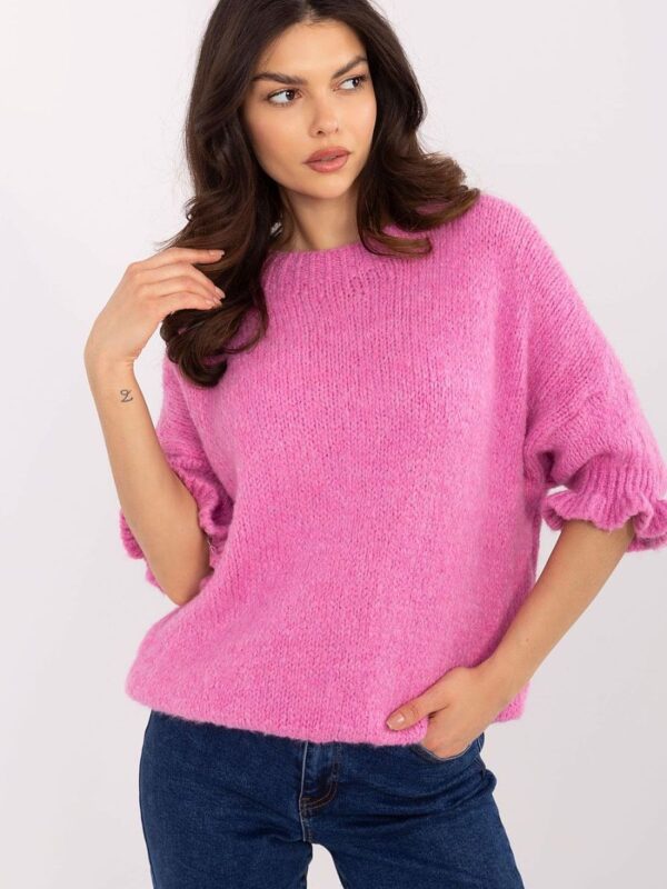 Sweter Damski Model MI-SW-2913.99 Pink - Italy Moda