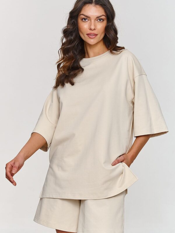 Spodnie Komplet Model M870 Light Beige - Makadamia
