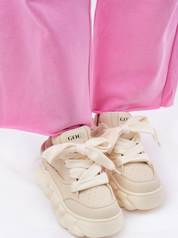 Buty Sportowe Model Goe RR2N4043 Beige - Step in style - obrazek 3