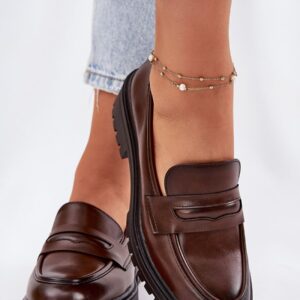 Mokasyny Model Enticca 24PB39-7399 Brown - Step in style