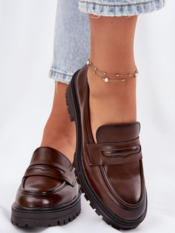 Mokasyny Model Enticca 24PB39-7399 Brown - Step in style