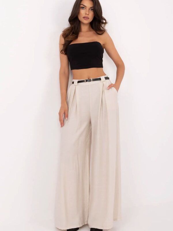 Spodnie Damskie Model MI-SP-A2476.95 Beige - Italy Moda