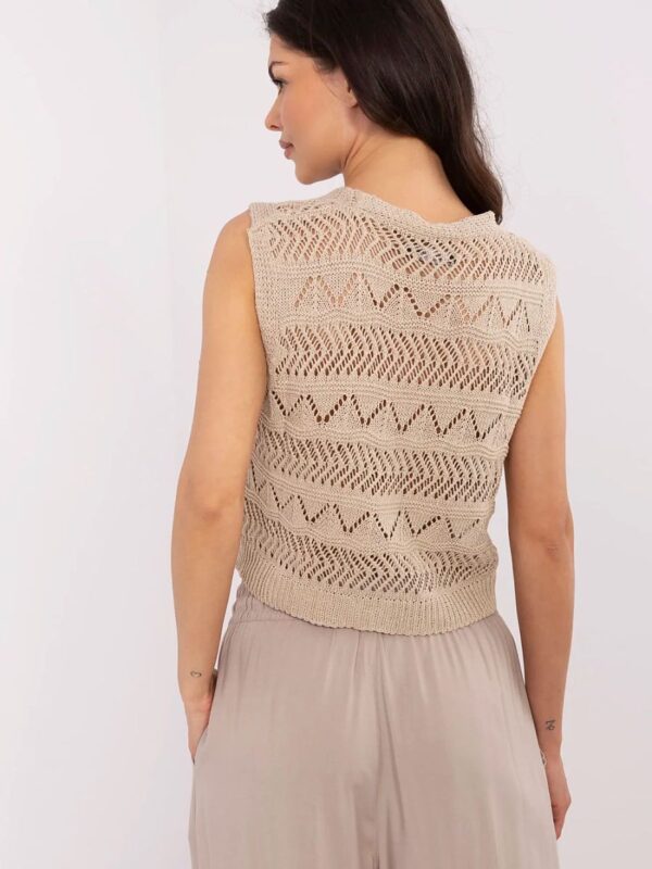 Kamizelka Model D93076J90849A Beige - Sublevel - obrazek 3