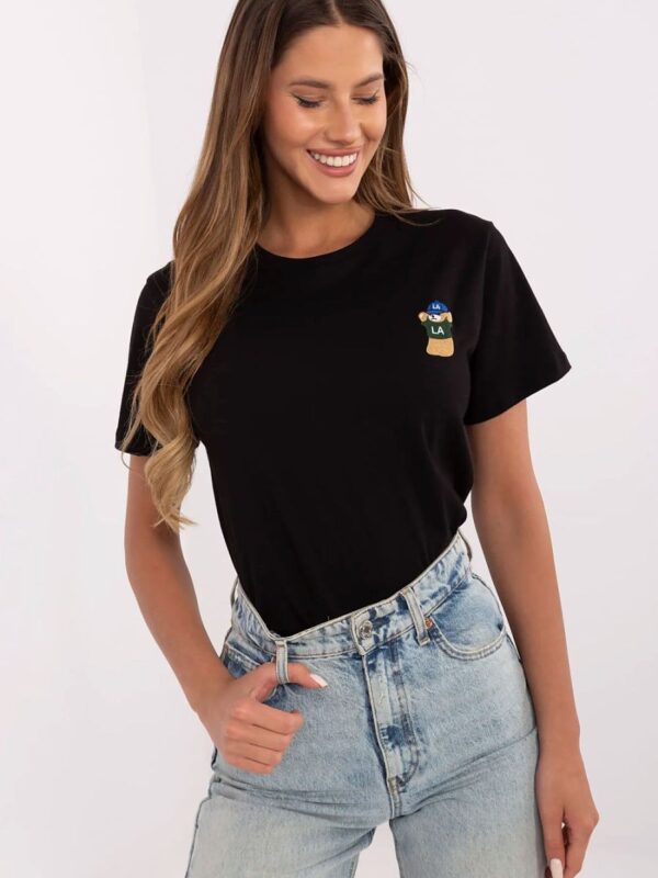 Tshirt Damski Model CLM-TS-1663.96 Black - Factory Price