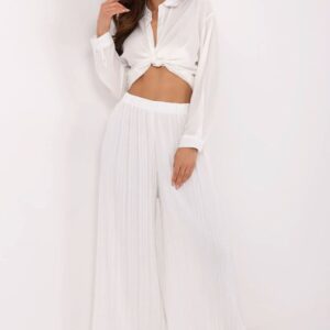 Spodnie Damskie Model MI-SP-A2432.71 White - Italy Moda