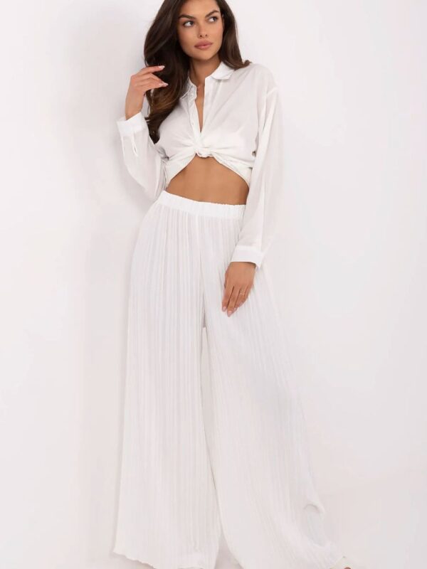 Spodnie Damskie Model MI-SP-A2432.71 White - Italy Moda