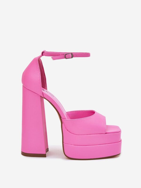 Sandały Model Beloria P-1242 Pink - Step in style - obrazek 3