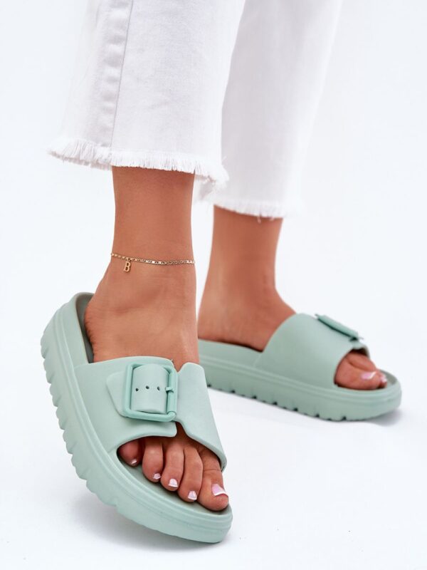 Sandał Klapki Model Viasara 25SD97-8800 Green - Step in style