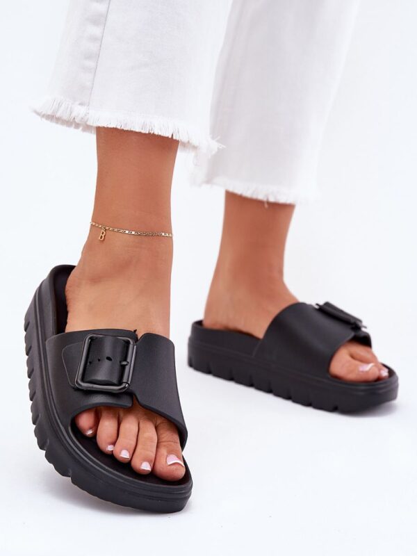Sandał Klapki Model Viasara 25SD97-8800 Black - Step in style