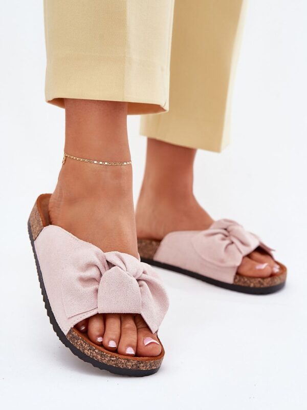 Sandał Klapki Model Seressa WD293 Light Pink - Step in style