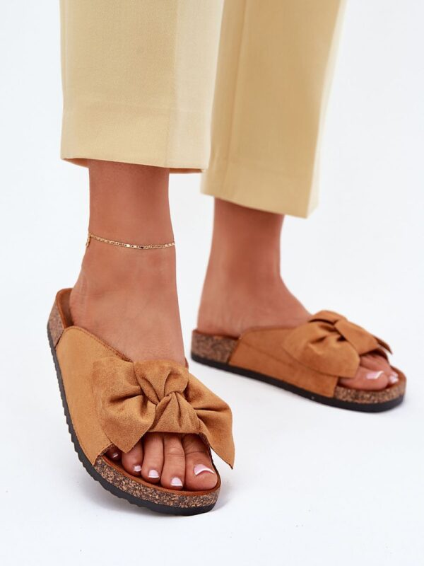 Sandał Klapki Model Seressa WD293 Camel - Step in style