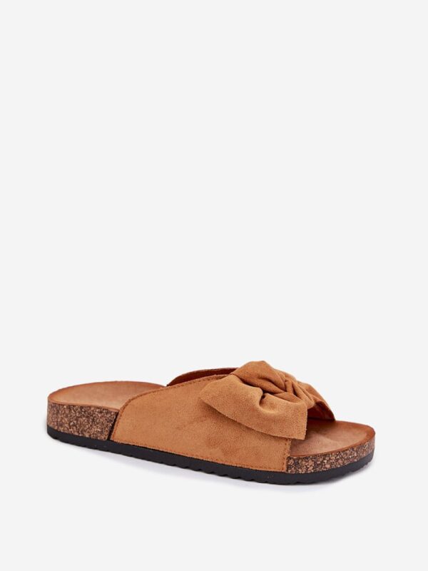 Sandał Klapki Model Seressa WD293 Camel - Step in style - obrazek 2