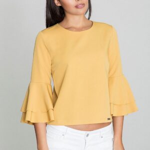 Bluzka Model M565 Yellow - Figl
