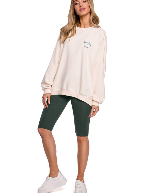 Legginsy Model MOE593 Militare Green - Moe