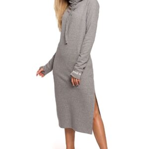 Sukienka Model MOE622 Grey - Moe