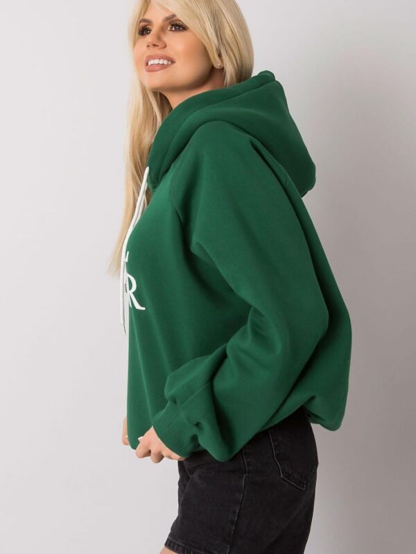 Bluza Damska Model EM-BL-651/3.39X Dark Green - Ex Moda - obrazek 3
