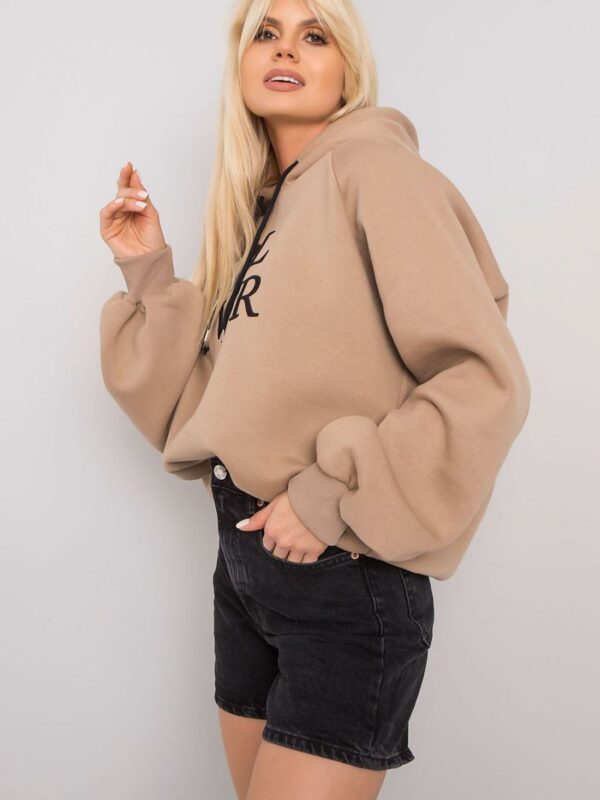 Bluza Damska Model EM-BL-651/3.39X Dark Beige - Ex Moda - obrazek 3