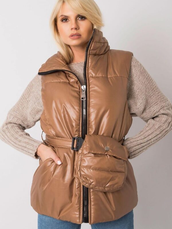 Kamizelka Model EM-KZ-611.40X Brown - Ex Moda