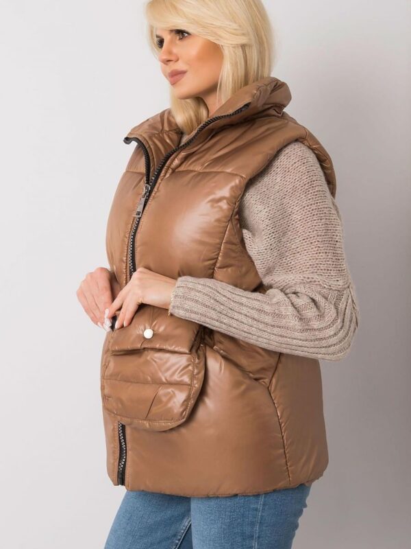 Kamizelka Model EM-KZ-611.40X Brown - Ex Moda - obrazek 2