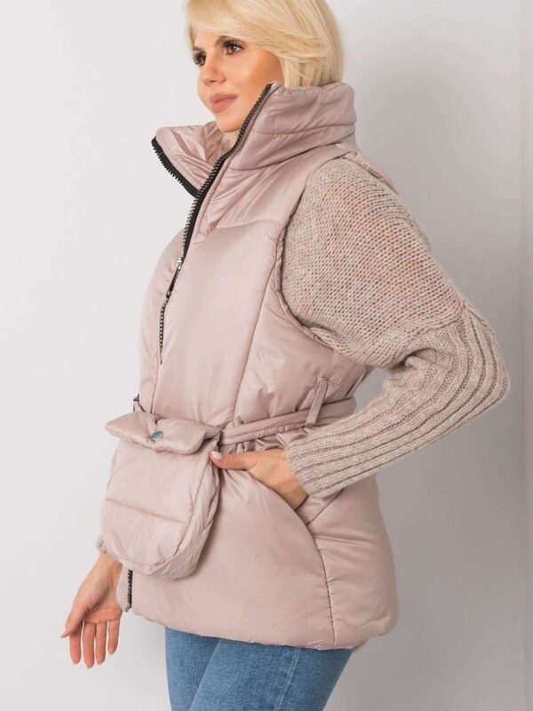 Kamizelka Model EM-KZ-611.40X Beige - Ex Moda - obrazek 2