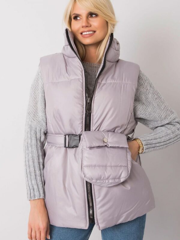 Kamizelka Model EM-KZ-611.40X Grey - Ex Moda