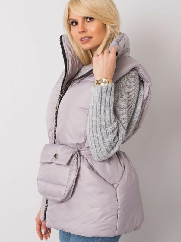 Kamizelka Model EM-KZ-611.40X Grey - Ex Moda - obrazek 2