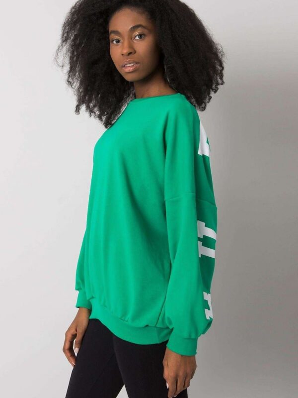 Bluza Damska Model EM-BL-710.14 Green - Ex Moda - obrazek 2