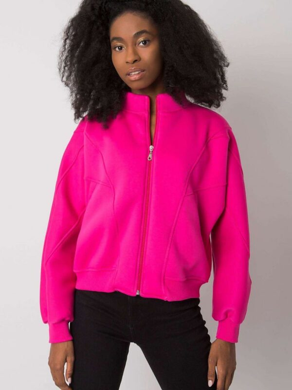 Bluza Damska Model EM-BL-703.17 Fuksja - Ex Moda - obrazek 3