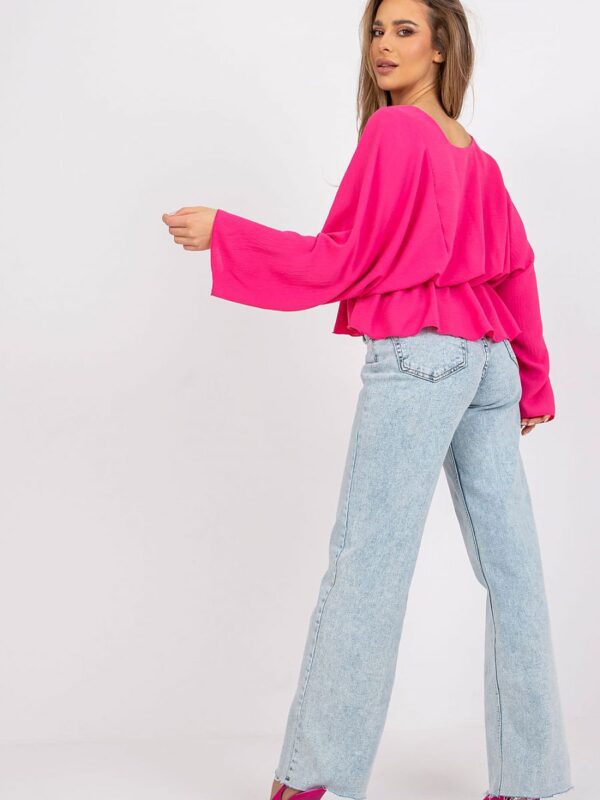 Bluzka Model DHJ-BZ-11979.67 Pink - Italy Moda - obrazek 3