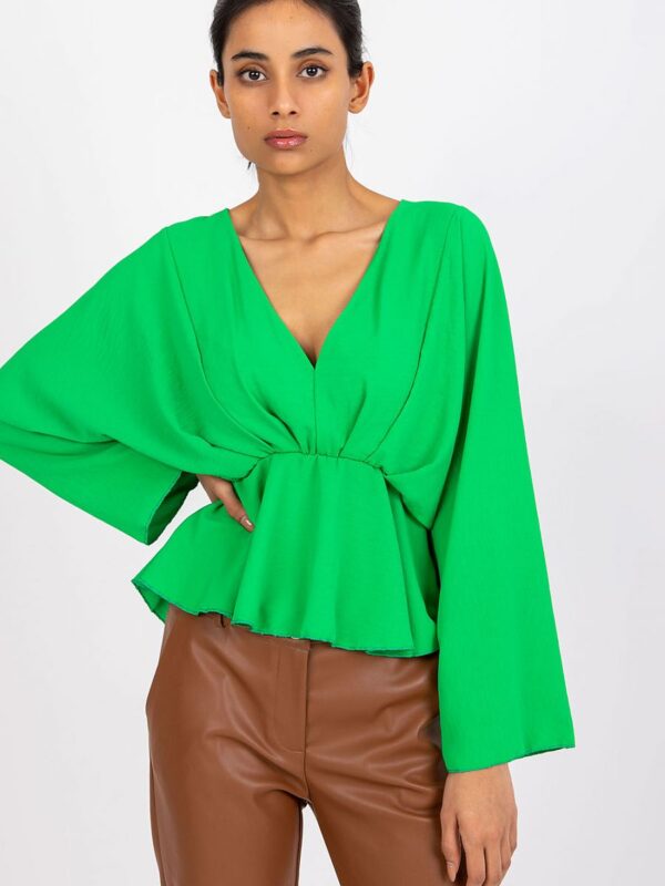 Bluzka Model DHJ-BZ-11979.67 Green - Italy Moda