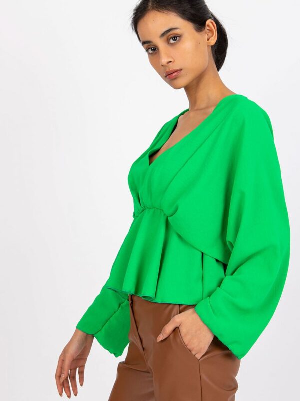 Bluzka Model DHJ-BZ-11979.67 Green - Italy Moda - obrazek 3