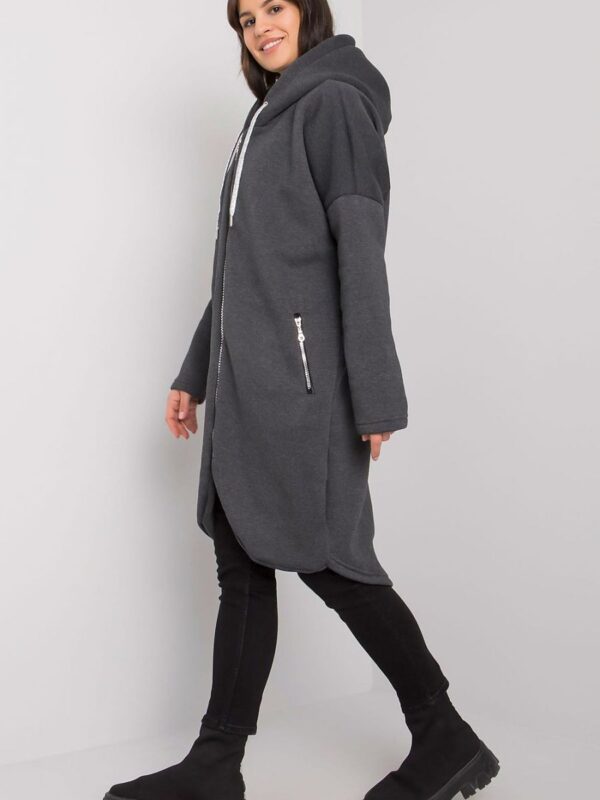 Bluza Damska Model RV-BL-5775.17X Grafit - Relevance - obrazek 2