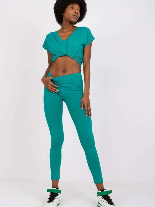 Legginsy Model AP-LG-A-002 Dark Green - BFG
