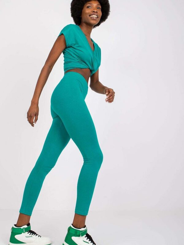 Legginsy Model AP-LG-A-002 Dark Green - BFG - obrazek 3