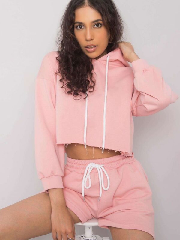 Spodnie Komplet Model EM-KMPL-581.07P Light Pink - Ex Moda