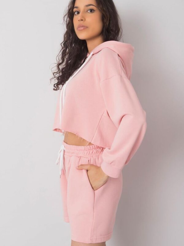 Spodnie Komplet Model EM-KMPL-581.07P Light Pink - Ex Moda - obrazek 3