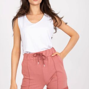 Szorty Damskie Model FA-SN-6283.88P Dark Pink - Fancy