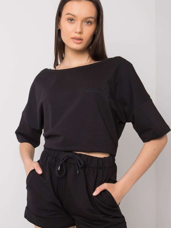 Spodnie Komplet Model FA-KMPL-6410.38P Black - Fancy