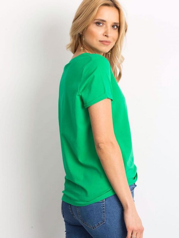 T-shirt Damski Model RV-TS-4838.16P Green - BFG - obrazek 3
