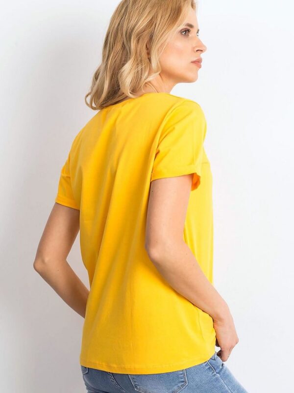 T-shirt Damski Model RV-TS-4838.14P Light Orange - BFG - obrazek 3