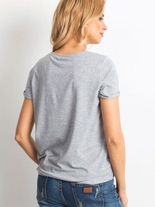 T-shirt Damski Model RV-TS-4838.42P Grey - BFG - obrazek 3