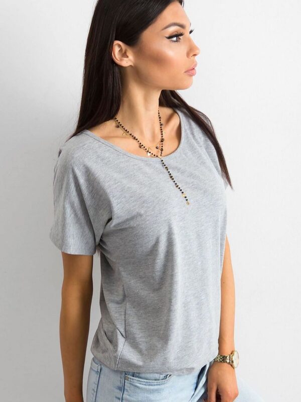 T-shirt Damski Model RV-TS-4693.20 Grey - BFG - obrazek 2