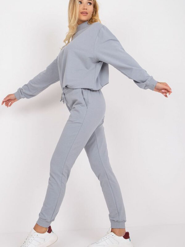 Spodnie Dresowe Model AP-DR-A-003 Grey - BFG - obrazek 3
