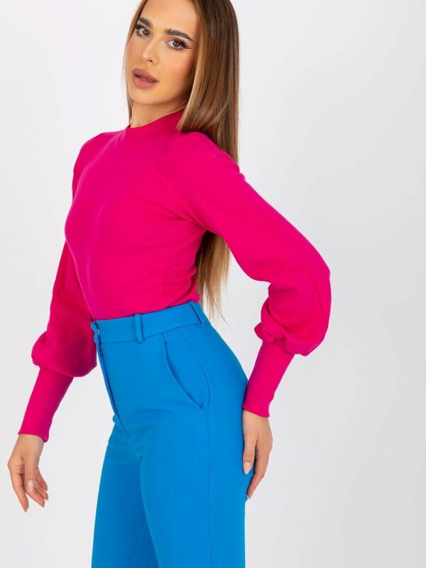 Bluzka Model RV-BZ-5223.15 Fuksja - Rue Paris - obrazek 3