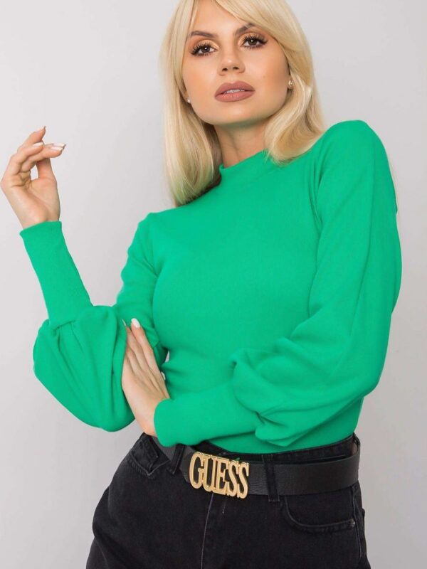 Bluzka Model RV-BZ-5223.15 Green - Rue Paris - obrazek 2