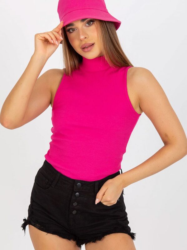 Koszulka Top Model LO-TP-LK-140.27X Fuksja - Rue Paris