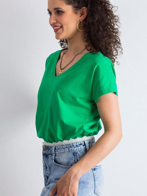 T-shirt Damski Model RV-TS-4832.24P Green - BFG - obrazek 3