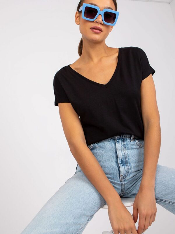 T-shirt Damski Model RV-TS-4832.12P Black - BFG - obrazek 3